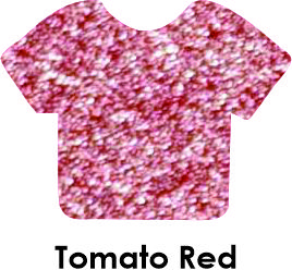 Siser HTV Vinyl Sparkle Tomato Red 12"
